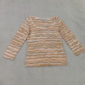 M Missoni Top‎ Sweater Wavy Zig Zag Italy